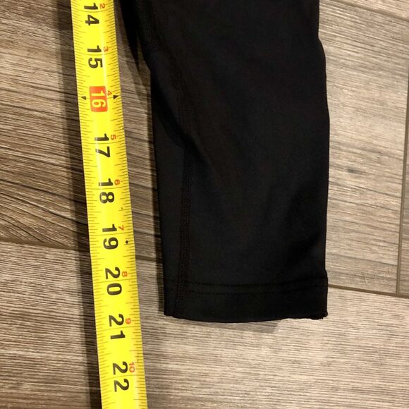 2XU Compression Leggings Small Black Pink Stitch Pocket Zipper Ankles Drawstring - Picture 5 of 12